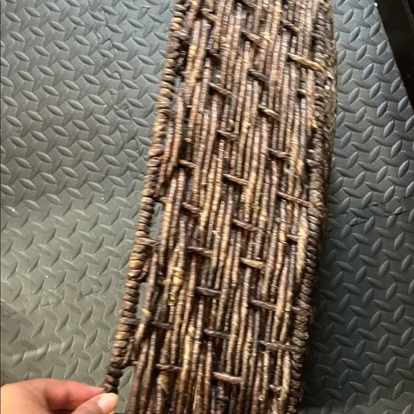 Rectangular Woven Basket - Picture 4 of 4